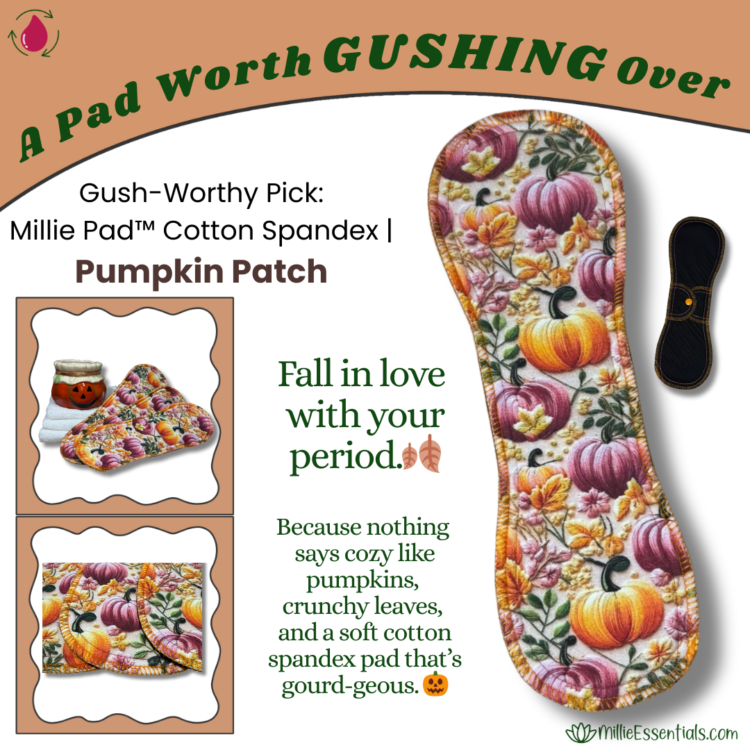 Millie Pad™ – Cotton Spandex | Pumpkin Patch
