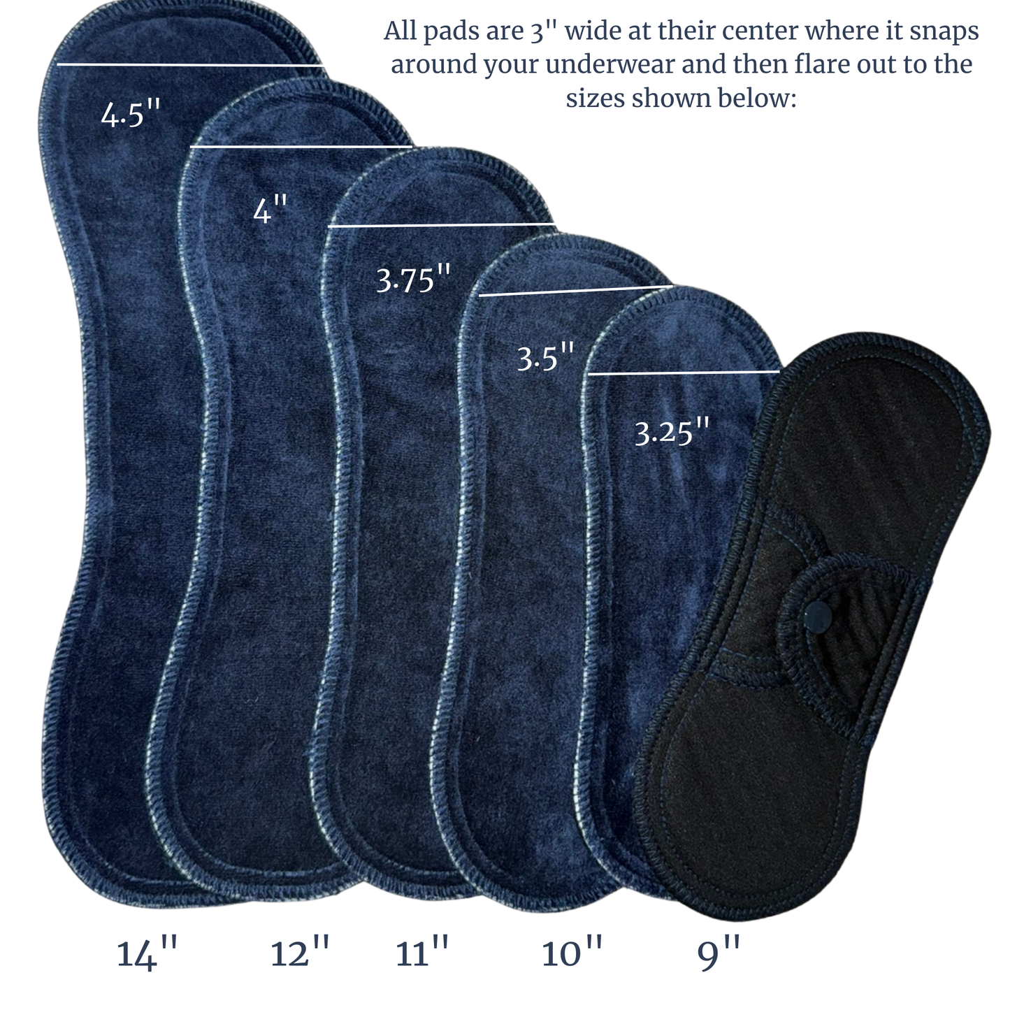 Millie Pad™ – Bamboo Velour | Twilight