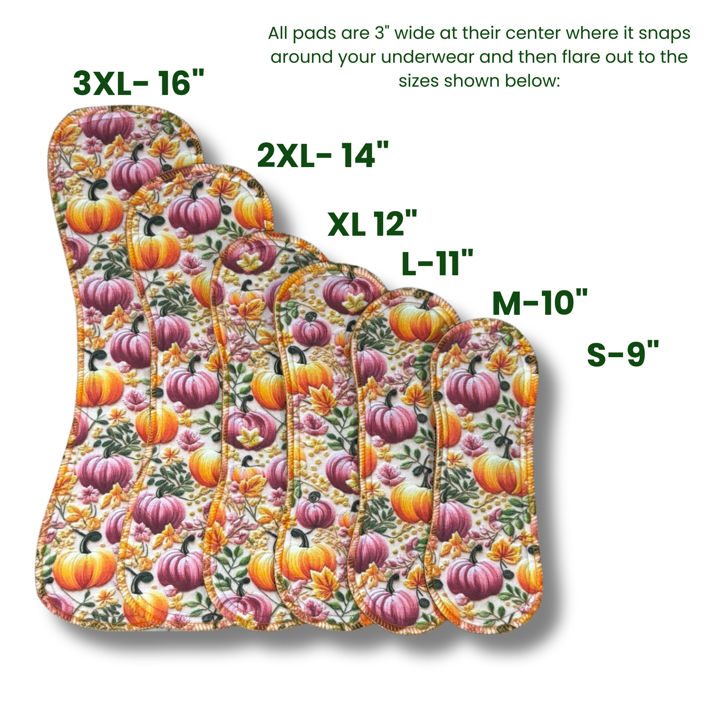 Millie Pad™ – Cotton Spandex | Pumpkin Patch