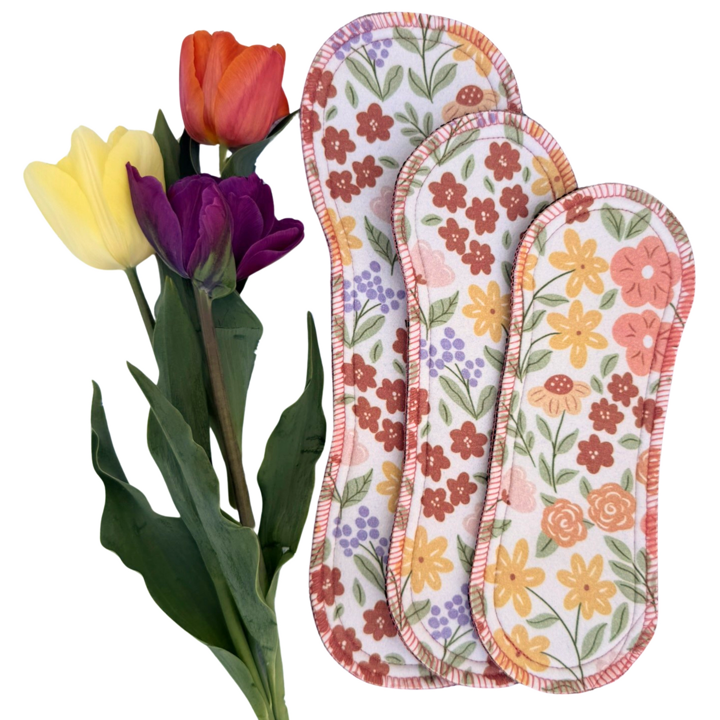 Millie Pad™ – Cotton Spandex | Wildflower Walk
