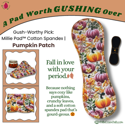 Millie Pad™ – Cotton Spandex | Pumpkin Patch
