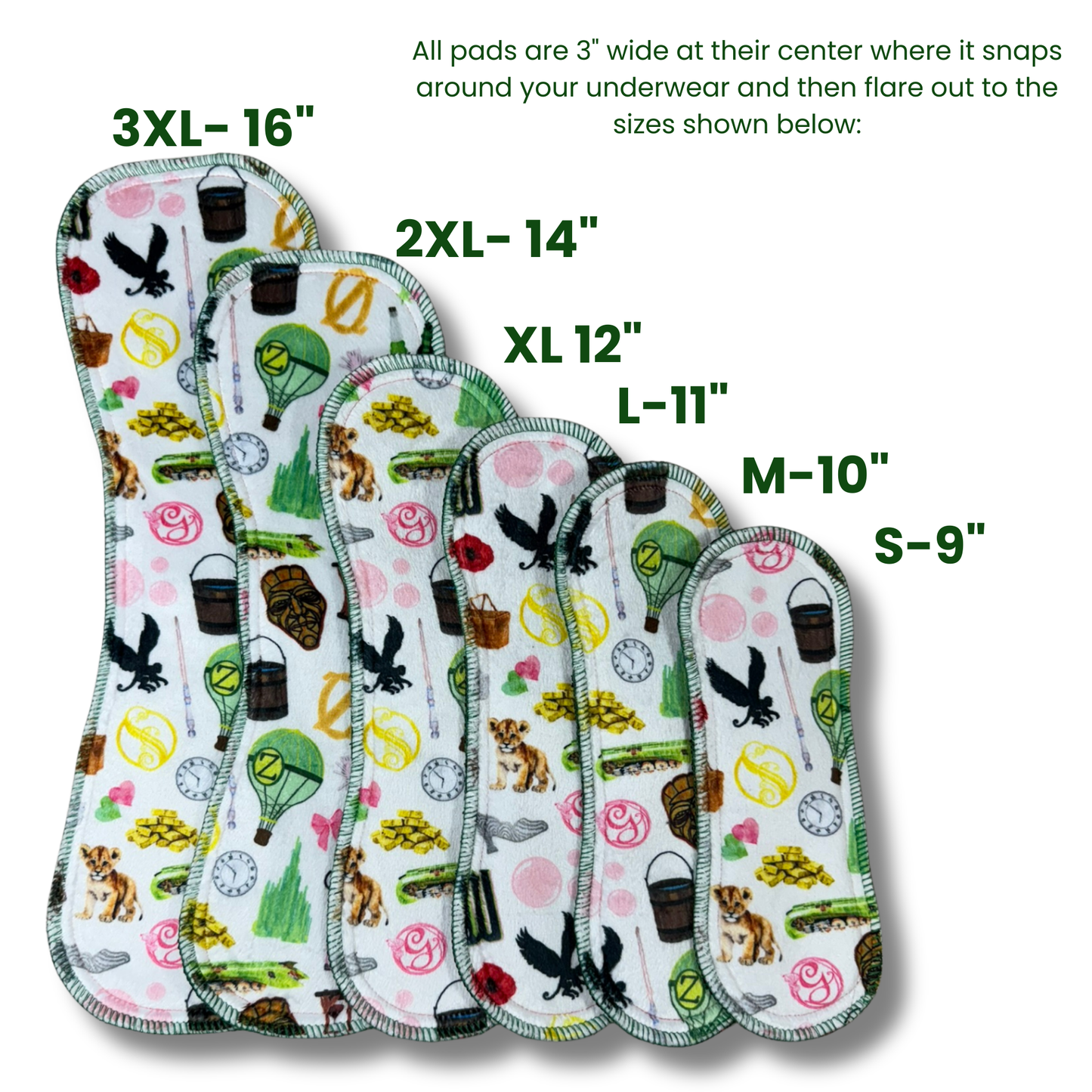 Millie Pad™ – Minky | Wicked Witch of the West