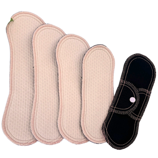 Millie Pad™ – Organic Cotton Dimple | Bare Blush