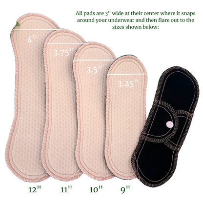Millie Pad™ – Organic Cotton Dimple | Bare Blush