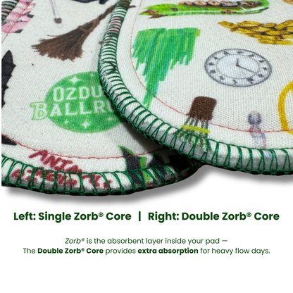 Millie Pad™ – Organic Cotton Knit | Wicked Witch of the West