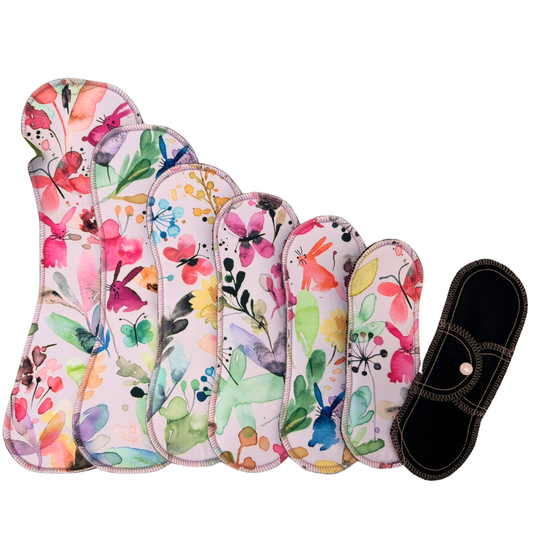 Millie Pad™ – Sport Lycra® | Watercolor Meadow