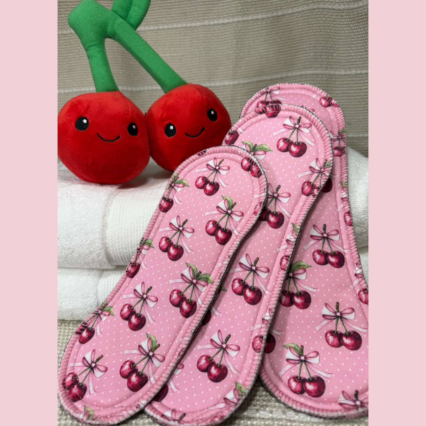Millie Pad™ – Sport Piqué | Cherry Bows