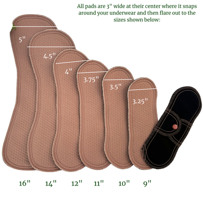 Millie Pad™ – Stay Dry Dimple | Rose Dust