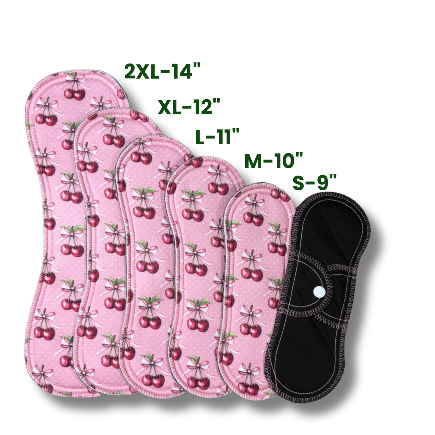 Millie Pad™ – Sport Piqué | Cherry Bows
