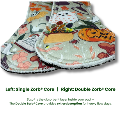 Millie Pad™ – Sport Piqué | Ghostly Garden