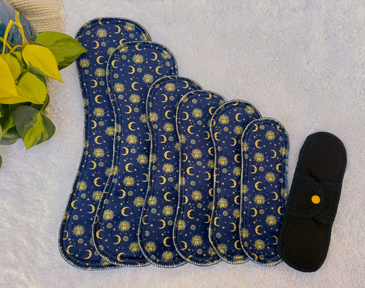 MilliePad Minky- SUN MOON AND STARS