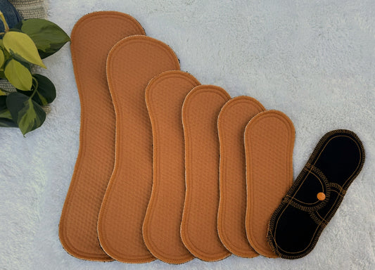 MilliePad Stay Dry Dimple- ORANGE
